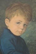 Retro Crying Boy print in original retr