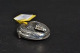 A 20th century white metal ( stamped 925