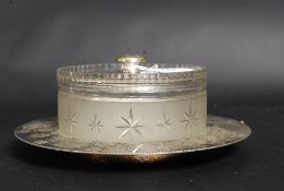 An early 20th century silver plate and c