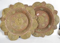 A pair of large 19th century Anglo India