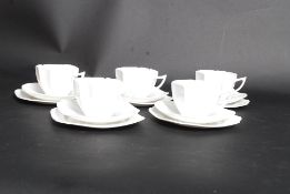 A collection of 5 1930's Art Deco Shelle