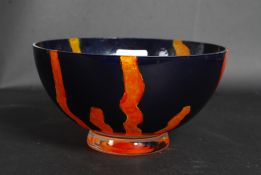 A 20th century contemporary hand painted