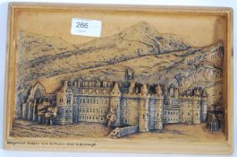 An early 20th century relief plaque of H