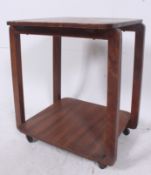 A post war 1940's Art Deco square two ti