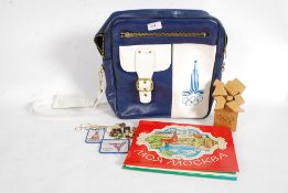 A retro shoulder bag from the 1980 Mosco