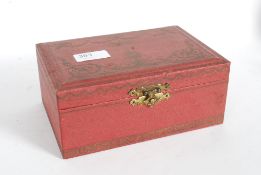 A Huntley & Palmer 1913 biscuit box with
