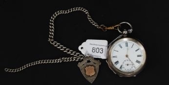 An early 20th century silver 935 marked