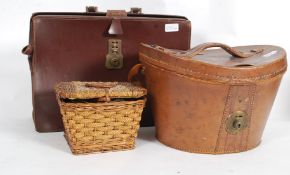 A Victorian hat box together with a good