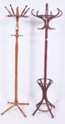 Two 20th century hat / coat stands.  190