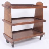 A 1930's Art Deco collapsible 3 tier ser