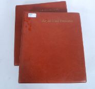 An album of postcards with transport and