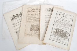 BRISTOL EPHEMERA Parliament Acts (x8).Ge