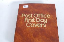 An album containing 70+ first day covers