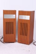 A pair of retro Teak Music / Hi-Fi speak