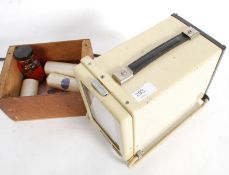 A vintage 1950's GPO meter together with