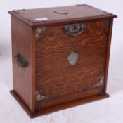 An excellent Edwardian oak and white met