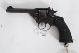 A WW2 British Deactivated Webley Mark IV
