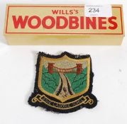 A vintage tin cased set of Wills tobacco