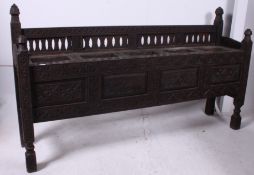 A 19th century Victorian gothic large oa