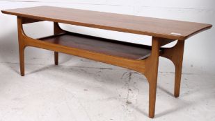 A 20th century retro teak coffee table h