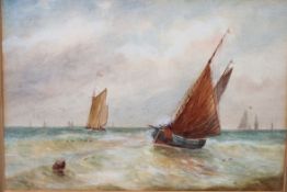 An early 19th century watercolour of sai