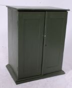 An early 20th century painted oak specim