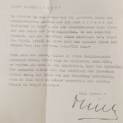 An original WW2 Nazi letter from the NSD