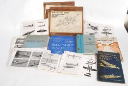 A collection of military paperwork to in