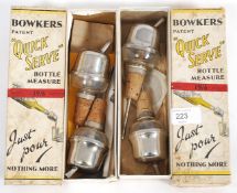 2 unused 1950's boxed quick serve pourer