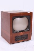 A vintage mid 20th century walnut cased