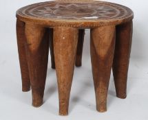 A 19th century? hand carved African Nupe