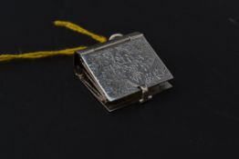 A 925 white metal (indicating silver ) b