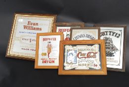 A collection of vintage pub / bar advert