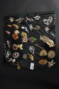 A good collection  of costume jewellery
