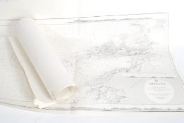 A selection of large vintage folio maps