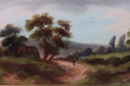 An English school 19th century oil on ca