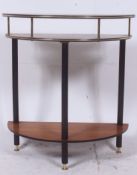 A vintage / retro 3 teak and ebony flash