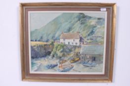 JACK EARL; 20th century oil on board pai