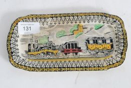 A rare and interesting Victorian transfe