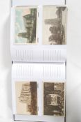 A good 20th century postcard album consi