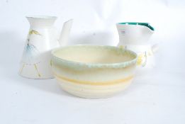 Two chocolate pots by Vallauris both bei