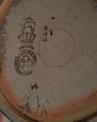 A Royal Doulton vase ( no 672) A Doulton