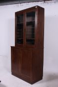 A 1950's Air Ministry style oak library