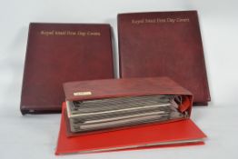 FIRST DAY COVERS: 4x albums of first day