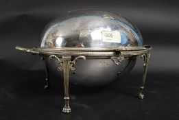 An early 20th century silver plate Break