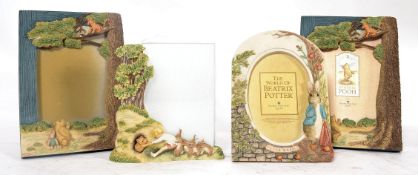 A collection of 4x Border Fine Arts Winn