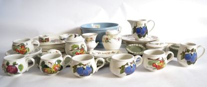 A collection of Portmeirion china togeth