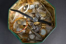 A collection of vintage ladies watches t
