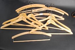 A collection of branded Hotel ware coat