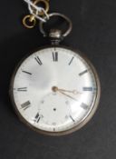 A 19th century silver gentlemans fusee p